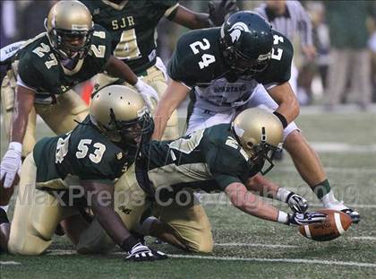 Thumbnail 2 in St. Joseph Regional vs. DePaul (Kickoff Classic) photogallery.