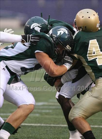 Thumbnail 2 in St. Joseph Regional vs. DePaul (Kickoff Classic) photogallery.
