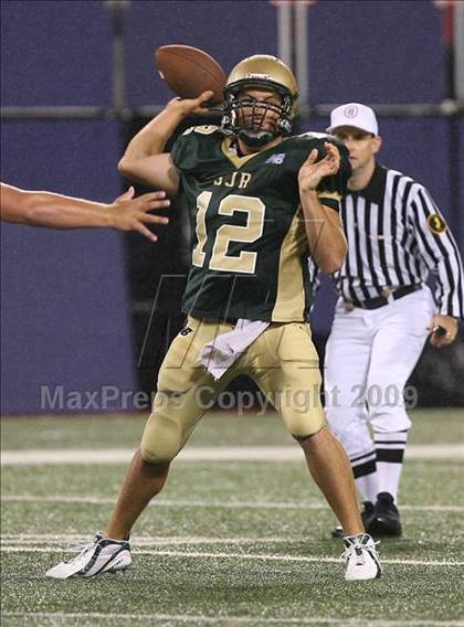 Thumbnail 1 in St. Joseph Regional vs. DePaul (Kickoff Classic) photogallery.