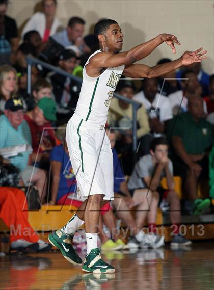 Thumbnail 3 in St. Vincent-St. Mary vs. Wheeler (City of Palms Classic) photogallery.