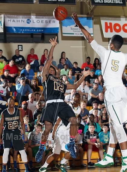 Thumbnail 2 in St. Vincent-St. Mary vs. Wheeler (City of Palms Classic) photogallery.