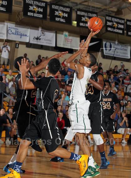 Thumbnail 2 in St. Vincent-St. Mary vs. Wheeler (City of Palms Classic) photogallery.
