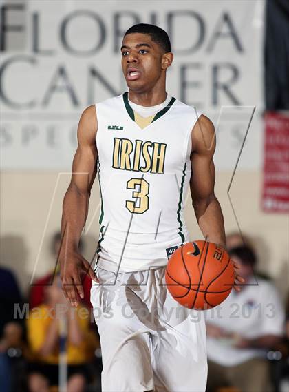 Thumbnail 3 in St. Vincent-St. Mary vs. Wheeler (City of Palms Classic) photogallery.