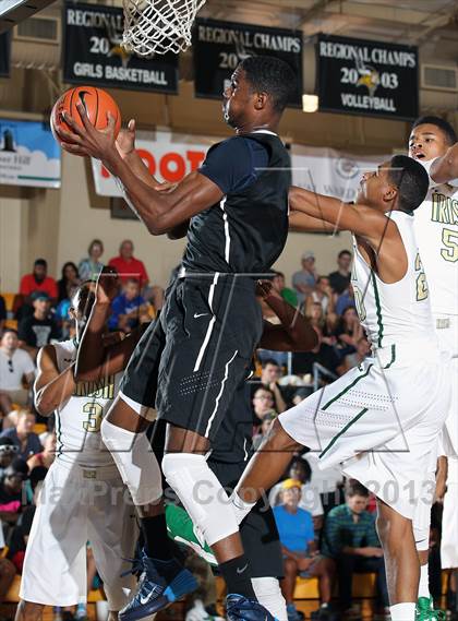 Thumbnail 1 in St. Vincent-St. Mary vs. Wheeler (City of Palms Classic) photogallery.