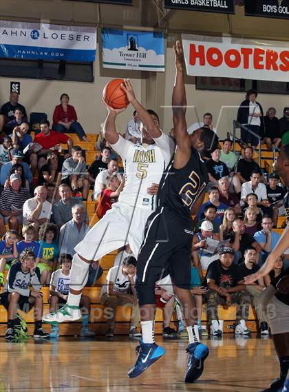Thumbnail 3 in St. Vincent-St. Mary vs. Wheeler (City of Palms Classic) photogallery.