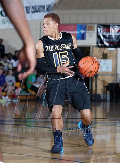 Thumbnail 1 in St. Vincent-St. Mary vs. Wheeler (City of Palms Classic) photogallery.