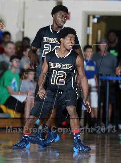 Thumbnail 1 in St. Vincent-St. Mary vs. Wheeler (City of Palms Classic) photogallery.