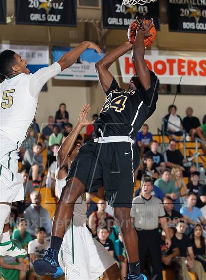Thumbnail 3 in St. Vincent-St. Mary vs. Wheeler (City of Palms Classic) photogallery.