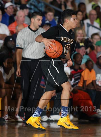 Thumbnail 2 in St. Vincent-St. Mary vs. Wheeler (City of Palms Classic) photogallery.