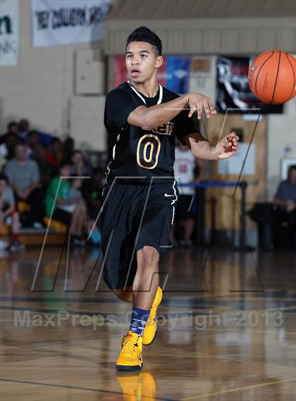 Thumbnail 3 in St. Vincent-St. Mary vs. Wheeler (City of Palms Classic) photogallery.