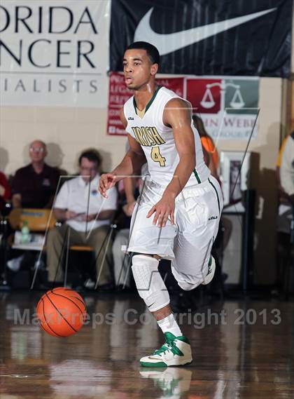 Thumbnail 3 in St. Vincent-St. Mary vs. Wheeler (City of Palms Classic) photogallery.