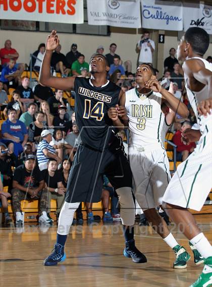 Thumbnail 3 in St. Vincent-St. Mary vs. Wheeler (City of Palms Classic) photogallery.