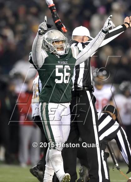 Thumbnail 1 in Centennial vs. De La Salle (CIF State Open Division Final) photogallery.