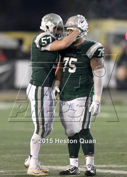 Thumbnail 1 in Centennial vs. De La Salle (CIF State Open Division Final) photogallery.