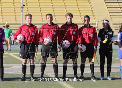 Thumbnail 3 in Maywood vs. Verdugo Hills (CIF LACS D3 Final) photogallery.