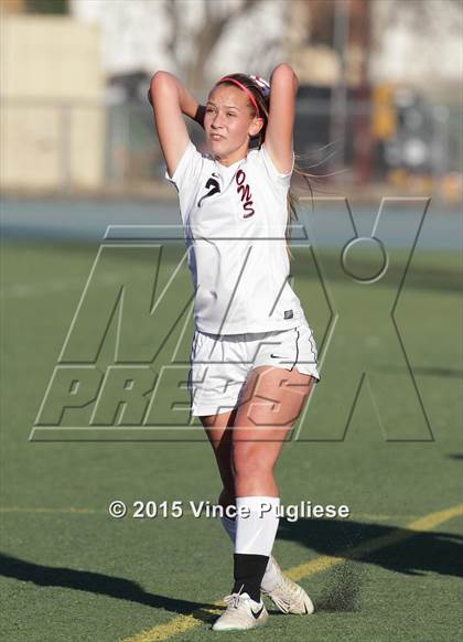Thumbnail 3 in Maywood vs. Verdugo Hills (CIF LACS D3 Final) photogallery.