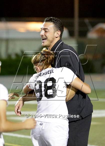 Thumbnail 3 in Maywood vs. Verdugo Hills (CIF LACS D3 Final) photogallery.