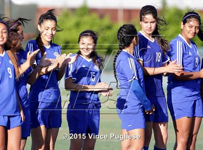 Thumbnail 3 in Maywood vs. Verdugo Hills (CIF LACS D3 Final) photogallery.