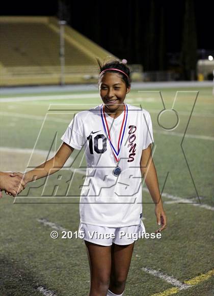 Thumbnail 1 in Maywood vs. Verdugo Hills (CIF LACS D3 Final) photogallery.