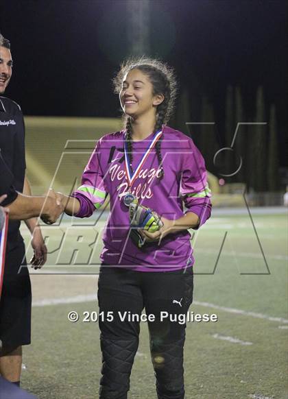 Thumbnail 1 in Maywood vs. Verdugo Hills (CIF LACS D3 Final) photogallery.