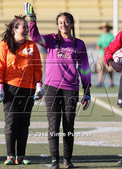 Thumbnail 3 in Maywood vs. Verdugo Hills (CIF LACS D3 Final) photogallery.
