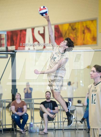 Thumbnail 2 in Skyline vs Paradise Honors (Epic Tourneys Volleyball Invite)  photogallery.