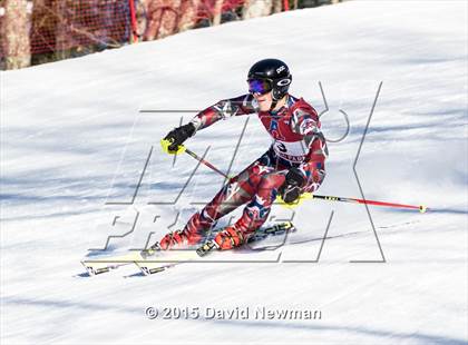 Thumbnail 1 in Berkshire Ski League GS Championship photogallery.