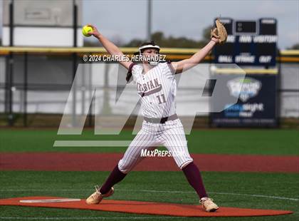 Thumbnail 2 in Antonian Prep vs. Devine (NFCA Leadoff Classic) photogallery.