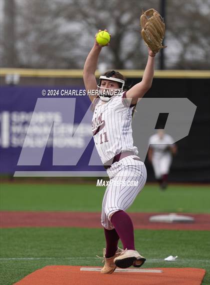 Thumbnail 1 in Antonian Prep vs. Devine (NFCA Leadoff Classic) photogallery.