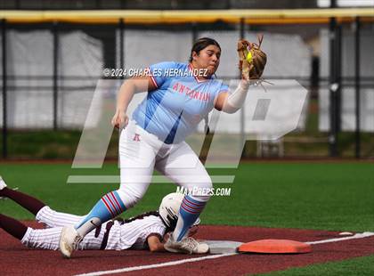 Thumbnail 1 in Antonian Prep vs. Devine (NFCA Leadoff Classic) photogallery.