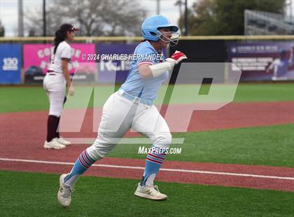 Thumbnail 3 in Antonian Prep vs. Devine (NFCA Leadoff Classic) photogallery.