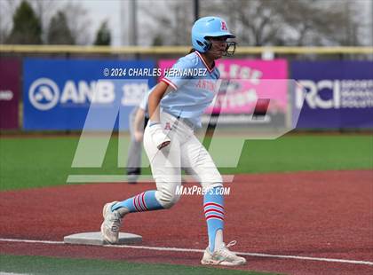 Thumbnail 3 in Antonian Prep vs. Devine (NFCA Leadoff Classic) photogallery.