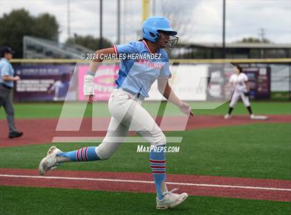 Thumbnail 2 in Antonian Prep vs. Devine (NFCA Leadoff Classic) photogallery.