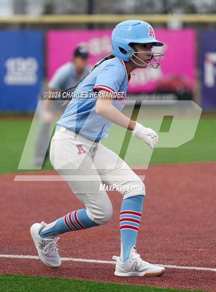 Thumbnail 1 in Antonian Prep vs. Devine (NFCA Leadoff Classic) photogallery.