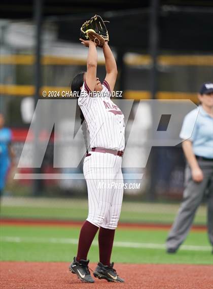 Thumbnail 3 in Antonian Prep vs. Devine (NFCA Leadoff Classic) photogallery.