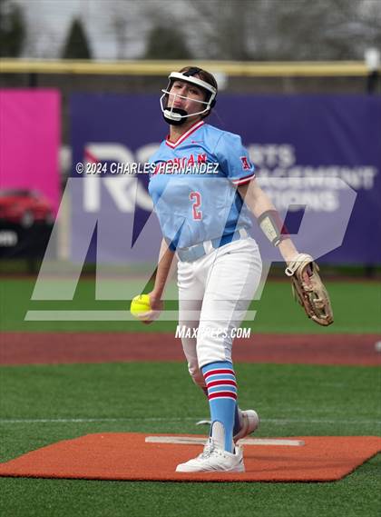 Thumbnail 1 in Antonian Prep vs. Devine (NFCA Leadoff Classic) photogallery.