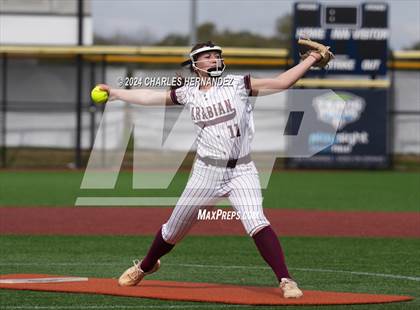 Thumbnail 3 in Antonian Prep vs. Devine (NFCA Leadoff Classic) photogallery.