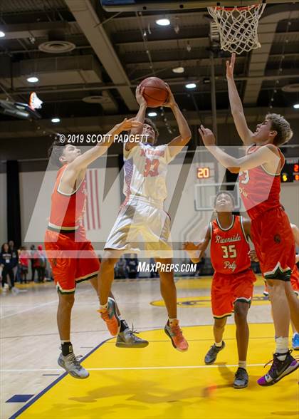 Thumbnail 2 in Poly vs. Roosevelt (Rancho Christian Eagles Showcase) photogallery.