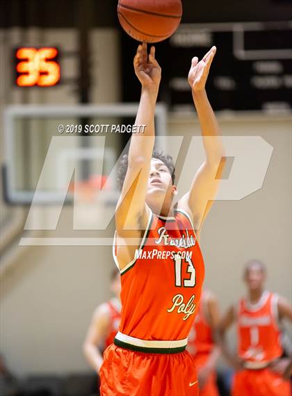 Thumbnail 1 in Poly vs. Roosevelt (Rancho Christian Eagles Showcase) photogallery.