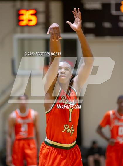 Thumbnail 3 in Poly vs. Roosevelt (Rancho Christian Eagles Showcase) photogallery.
