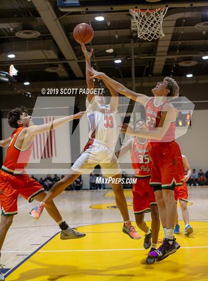 Thumbnail 3 in Poly vs. Roosevelt (Rancho Christian Eagles Showcase) photogallery.