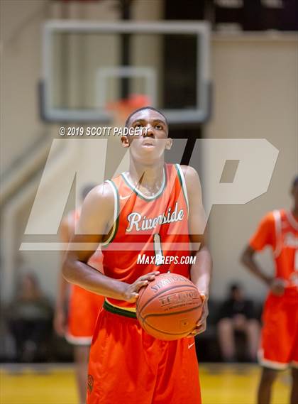 Thumbnail 2 in Poly vs. Roosevelt (Rancho Christian Eagles Showcase) photogallery.