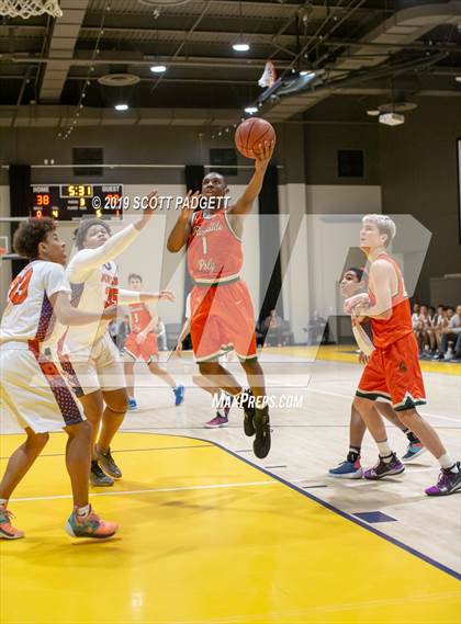Thumbnail 3 in Poly vs. Roosevelt (Rancho Christian Eagles Showcase) photogallery.