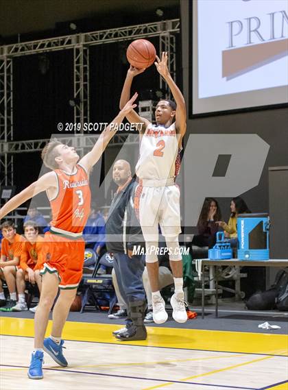 Thumbnail 2 in Poly vs. Roosevelt (Rancho Christian Eagles Showcase) photogallery.