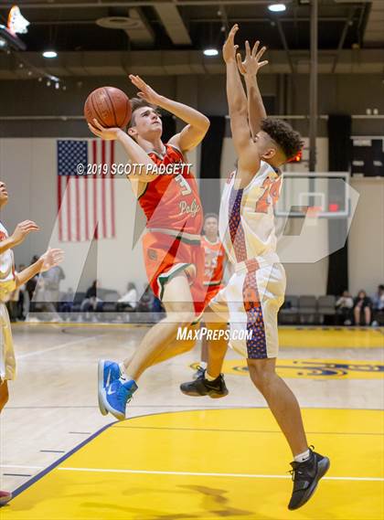 Thumbnail 3 in Poly vs. Roosevelt (Rancho Christian Eagles Showcase) photogallery.