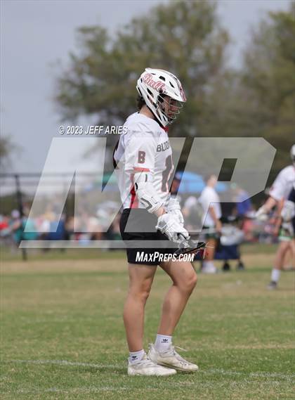 Thumbnail 3 in Bloomingdale vs Calvary Christian (Lax Against Leukemia) photogallery.