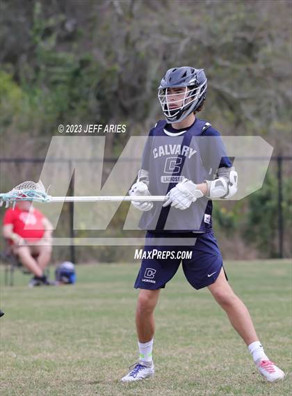 Thumbnail 1 in Bloomingdale vs Calvary Christian (Lax Against Leukemia) photogallery.