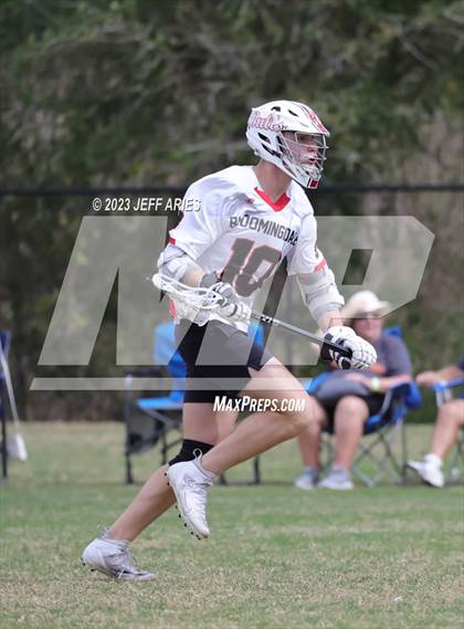 Thumbnail 1 in Bloomingdale vs Calvary Christian (Lax Against Leukemia) photogallery.
