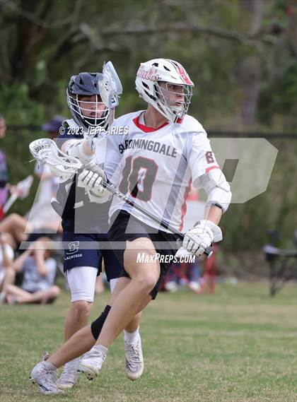 Thumbnail 1 in Bloomingdale vs Calvary Christian (Lax Against Leukemia) photogallery.