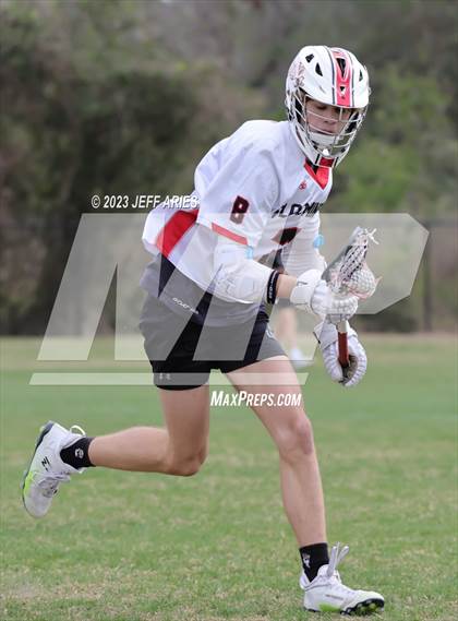 Thumbnail 1 in Bloomingdale vs Calvary Christian (Lax Against Leukemia) photogallery.